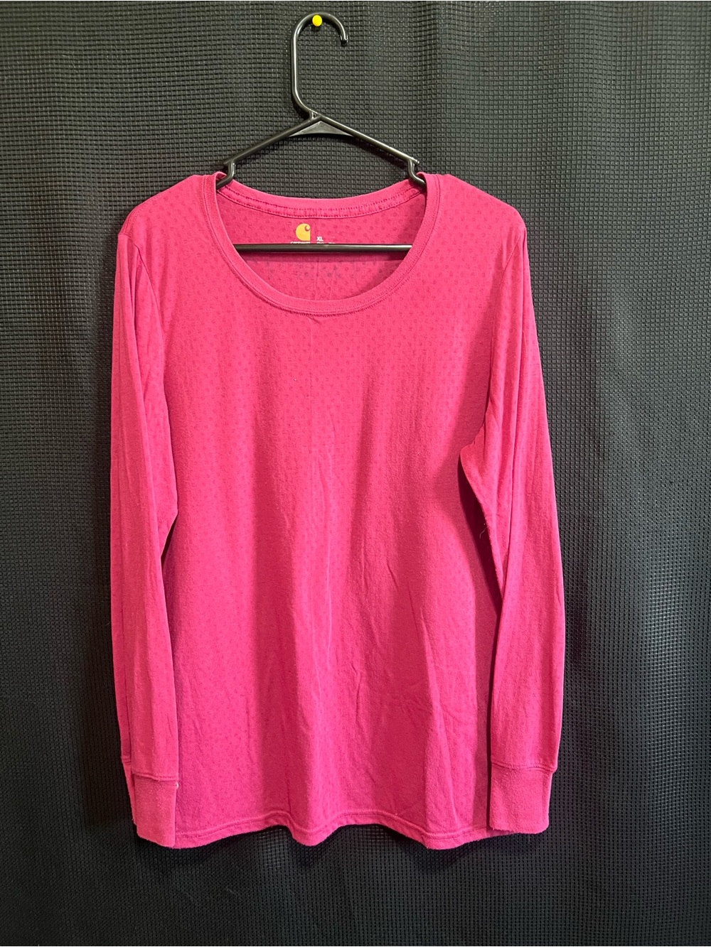Carhartt Bright Pink Long Sleeve Tee